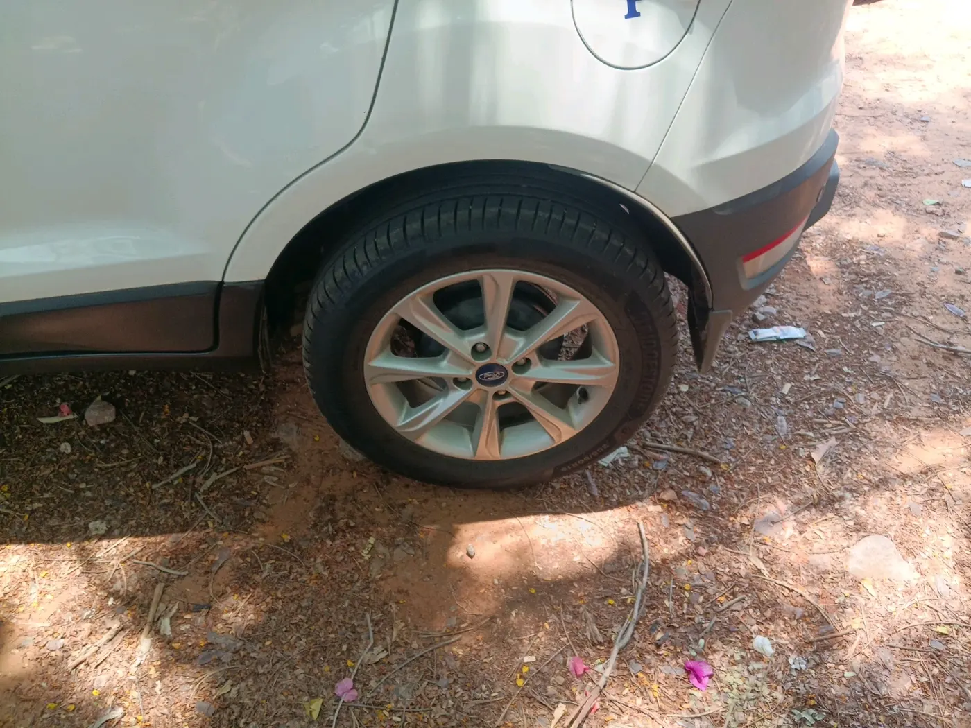 2018 Ford Ecosport TITANIUM 1.5L PETROL, Petrol, Manual, 53,152 km, tyre