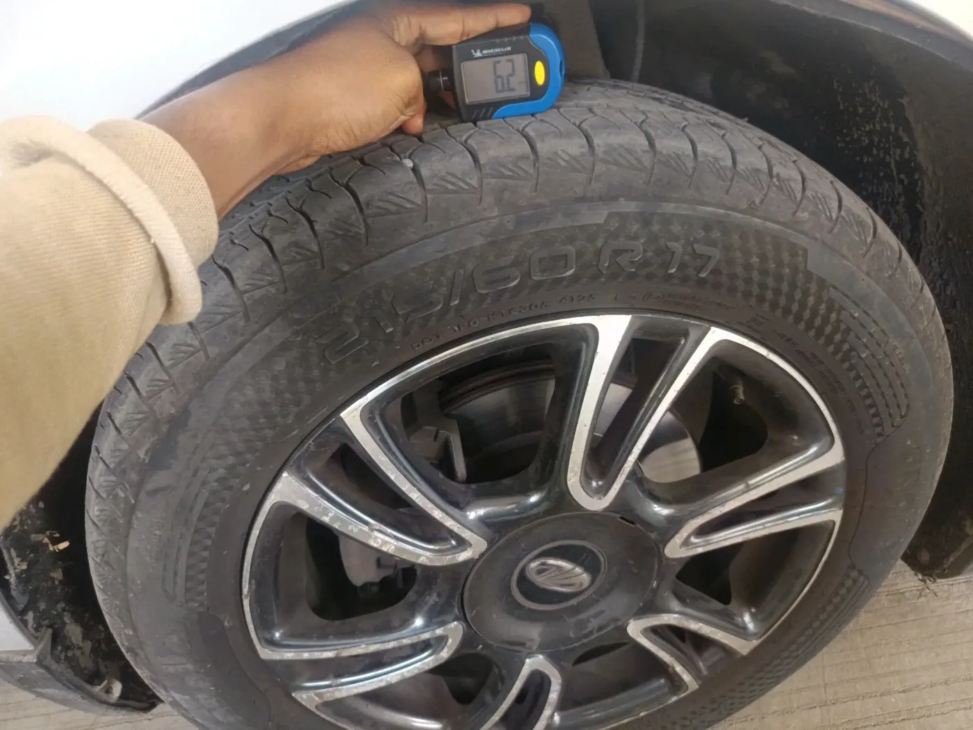 2019 Mahindra MARAZZO M8 8 STR, Diesel, Manual, 94,679 km, tyre