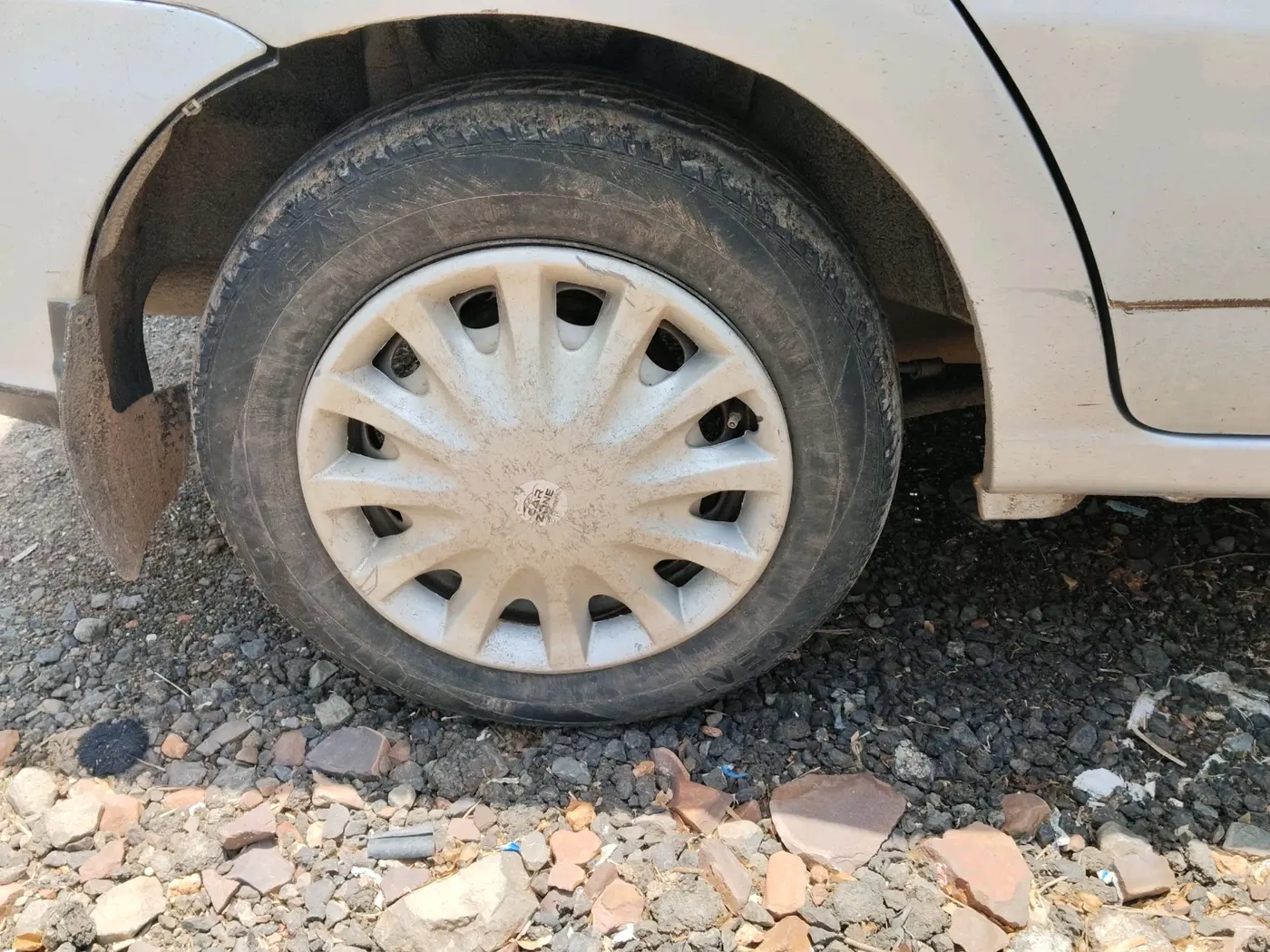 2015 Tata Indigo ECS LS TDI, Diesel, Manual, 1,15,440 km, tyre