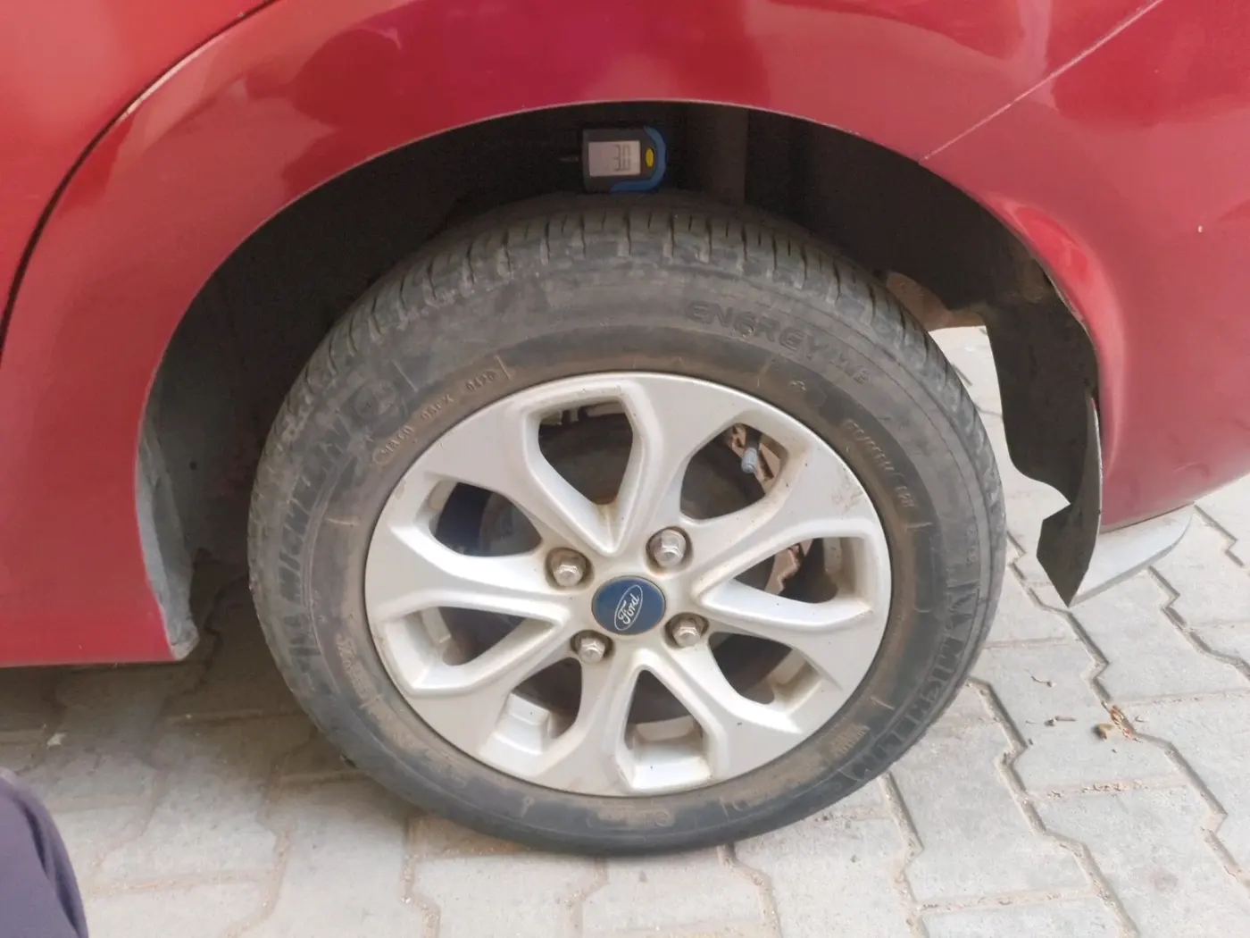 2015 Ford Figo Aspire TITANIUM1.5 DIESEL, Diesel, Manual, 85,860 km, tyre