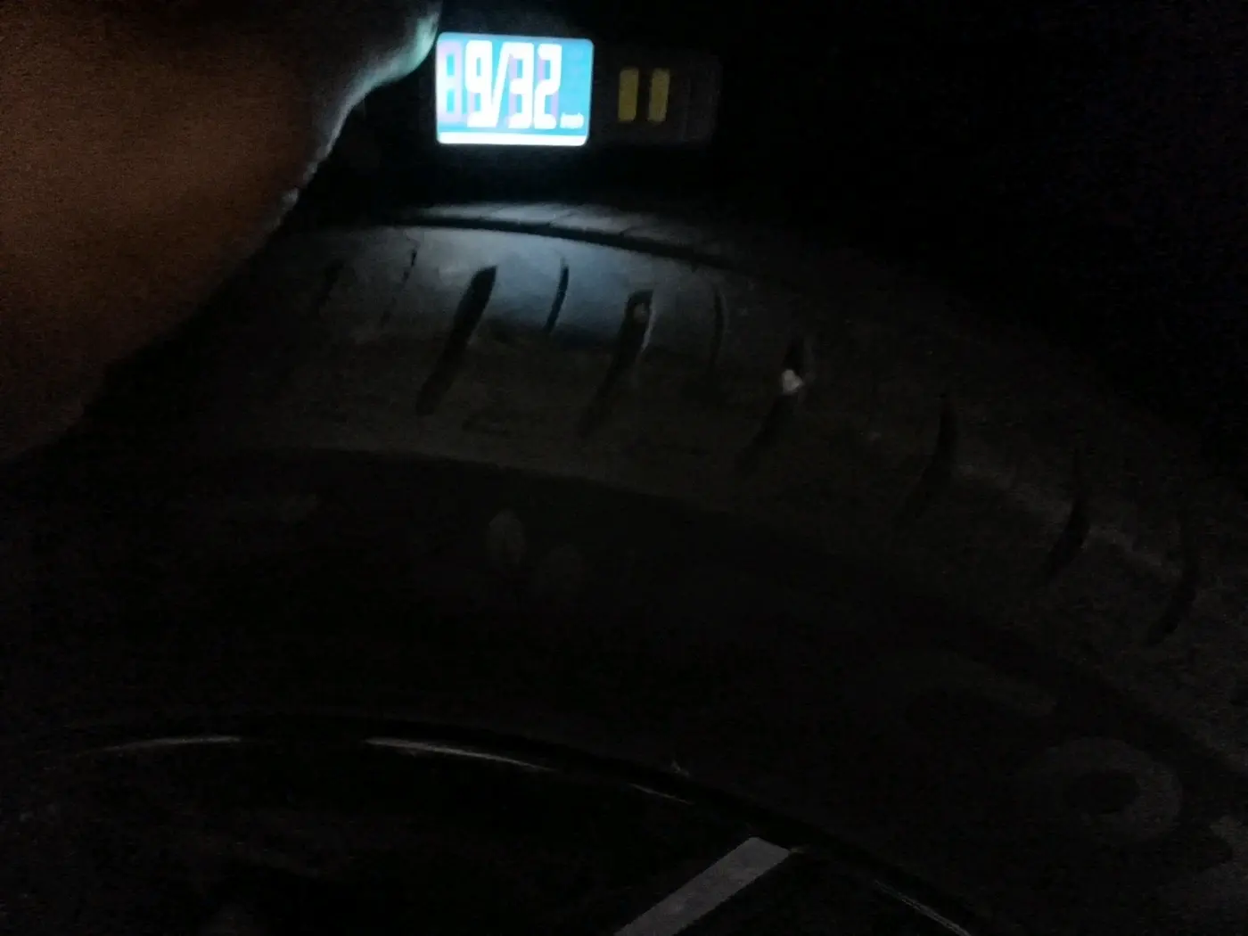 2025 Tata ALTROZ Accomplished Plus S Petrol 6DCT, Petrol, Automatic, 1,968 km, tyre