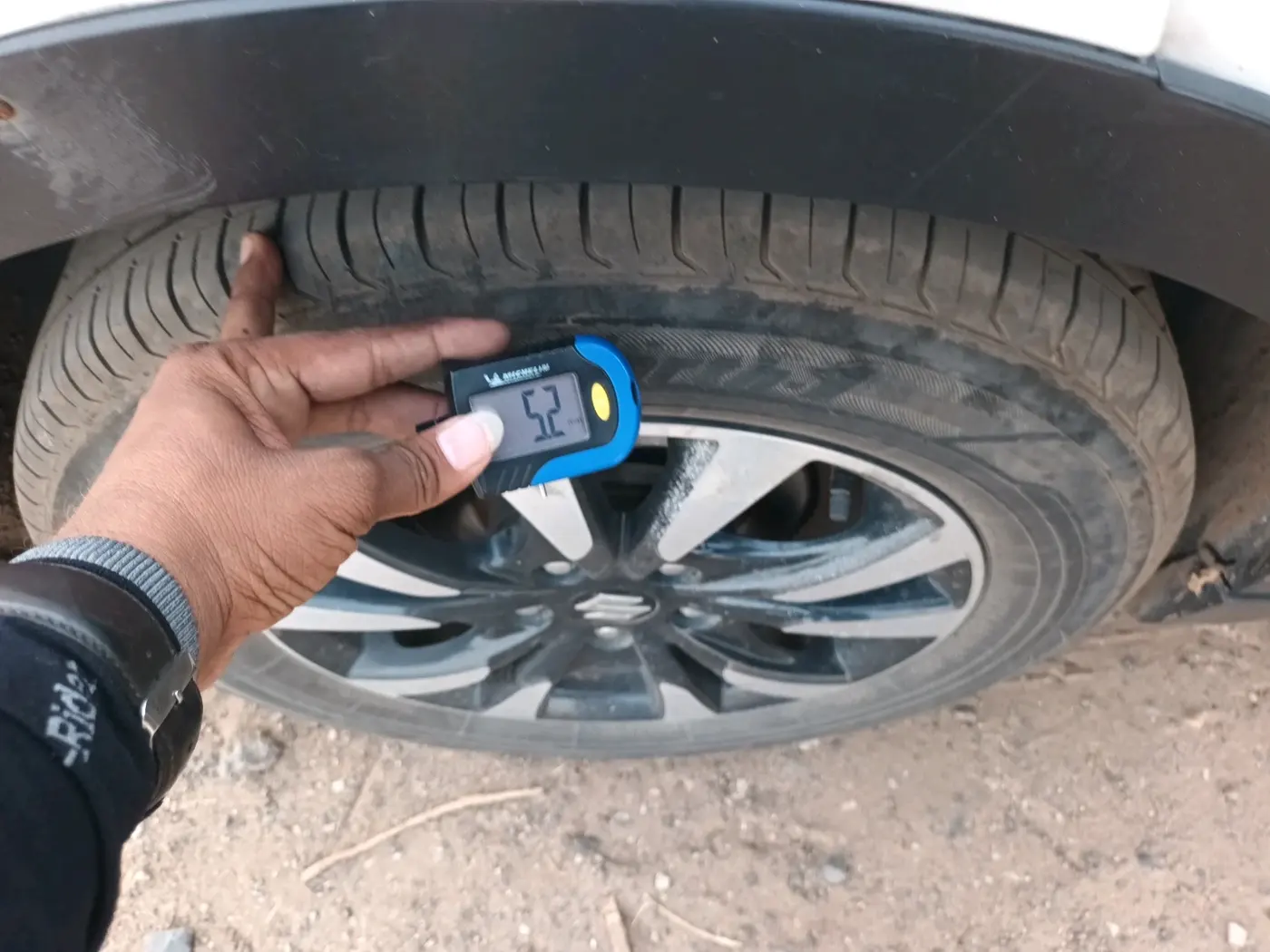 2020 Maruti S Cross ZETA 1.5, CNG, Manual, 66,108 km, tyre