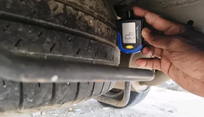 2022 Maruti Ertiga   VXI (O) CNG, CNG, Manual, 80,126 km, tyre