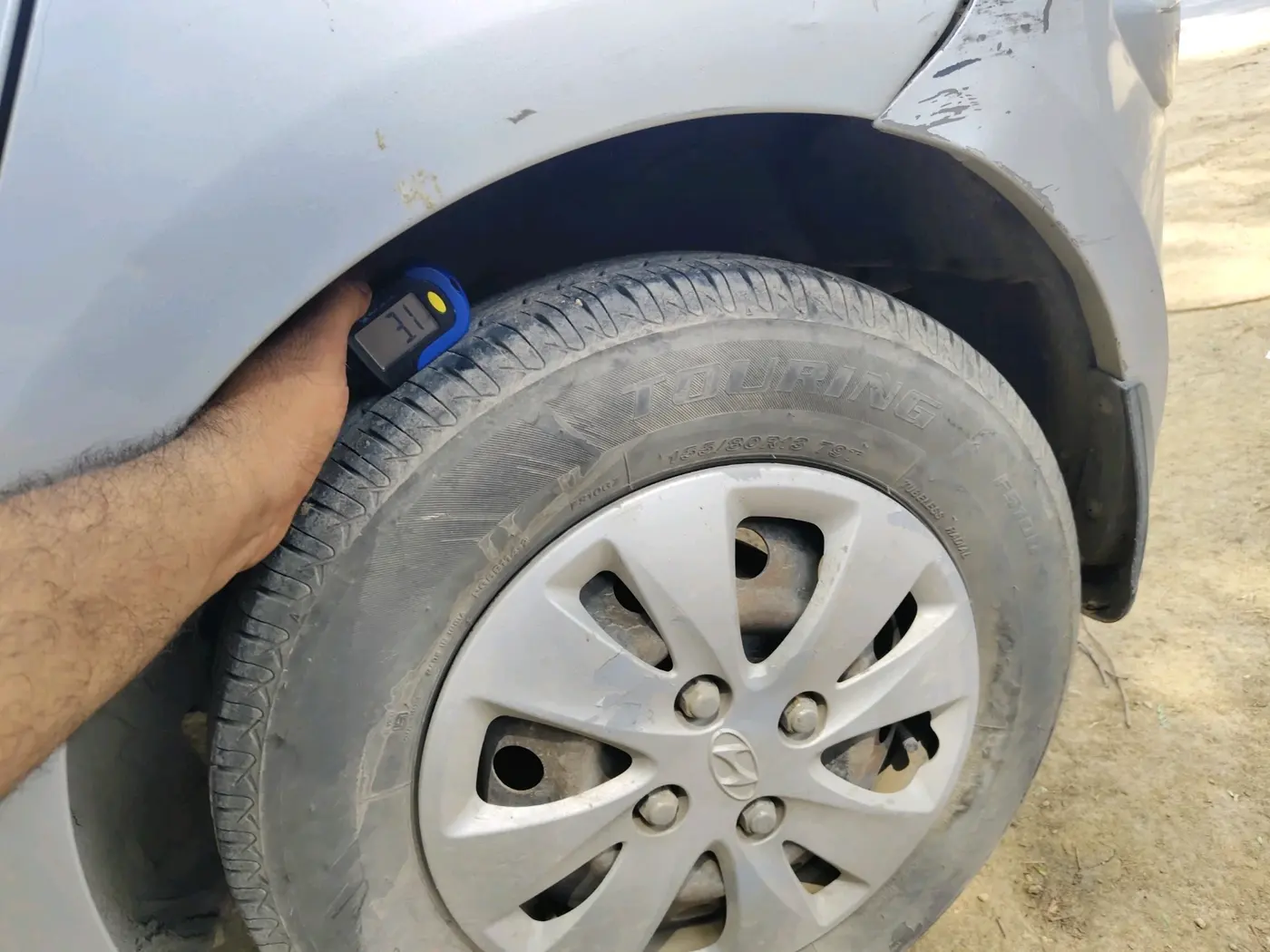 2011 Hyundai i10 MAGNA 1.1, Petrol, Manual, 70,893 km, tyre