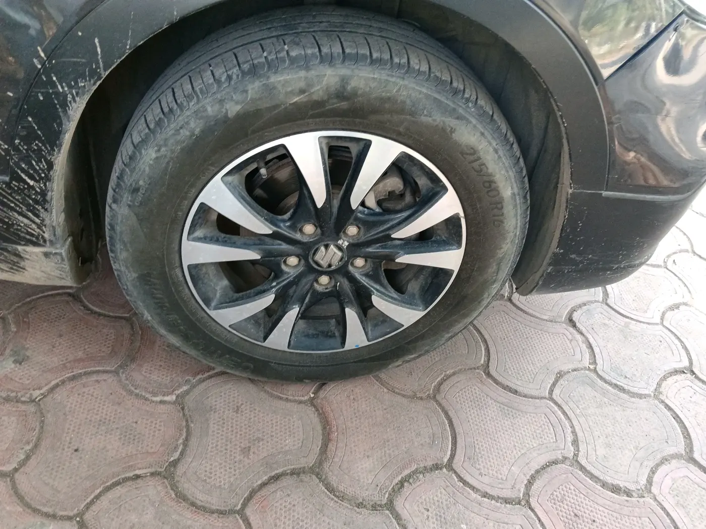 2021 Maruti S Cross ZETA 1.5, Petrol, Manual, 86,063 km, tyre