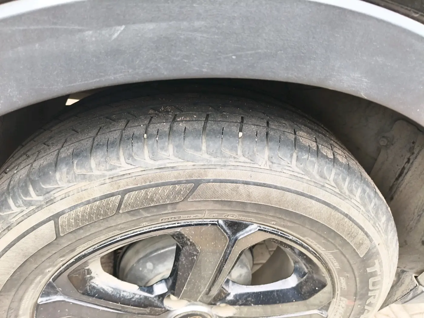 2023 Tata NEXON XZA PLUS LUX SUNROOF DARK DIESEL, Diesel, Automatic, 44,709 km, tyre