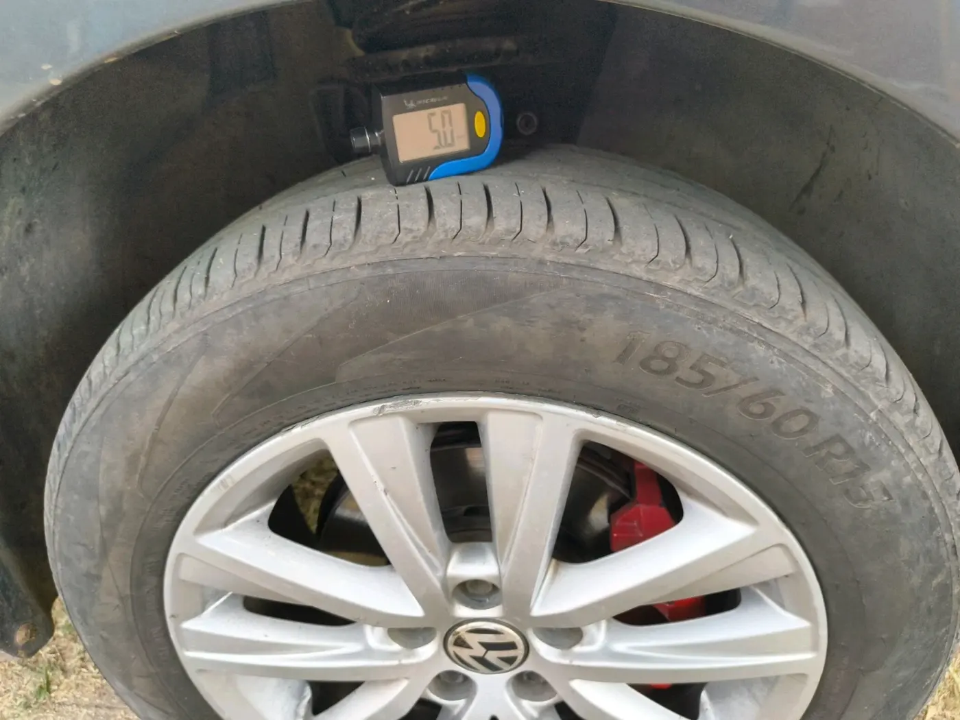 2014 Volkswagen Polo GT TSI AT, Petrol, Automatic, 51,900 km, tyre