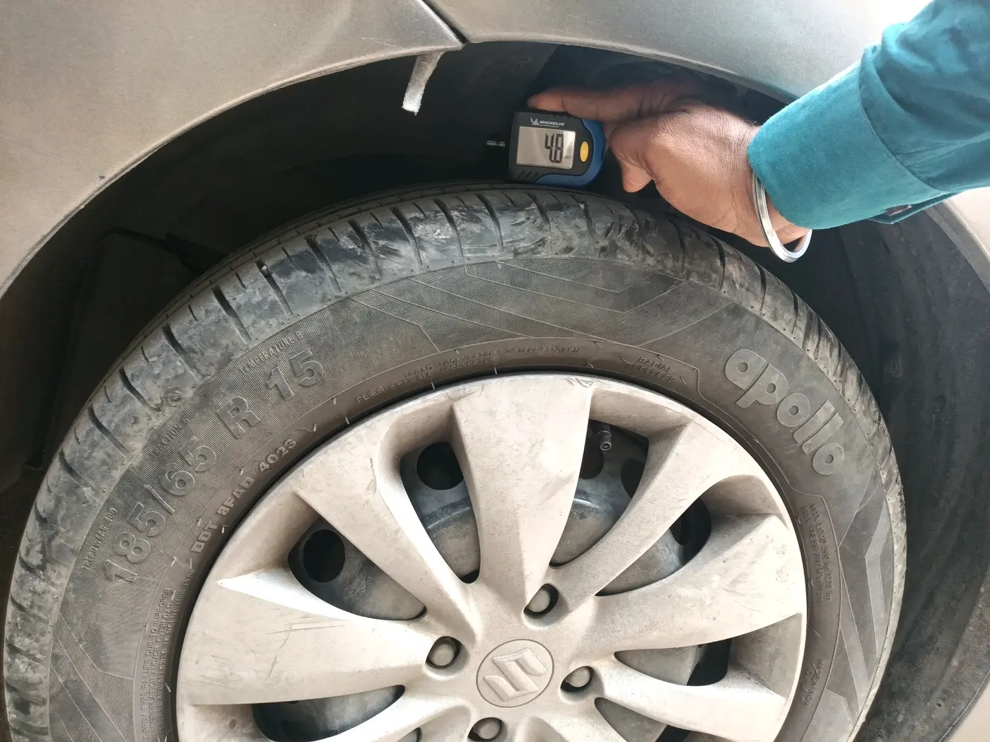 2020 Maruti Baleno DELTA PETROL 1.2, Petrol, Manual, 1,08,351 km, tyre