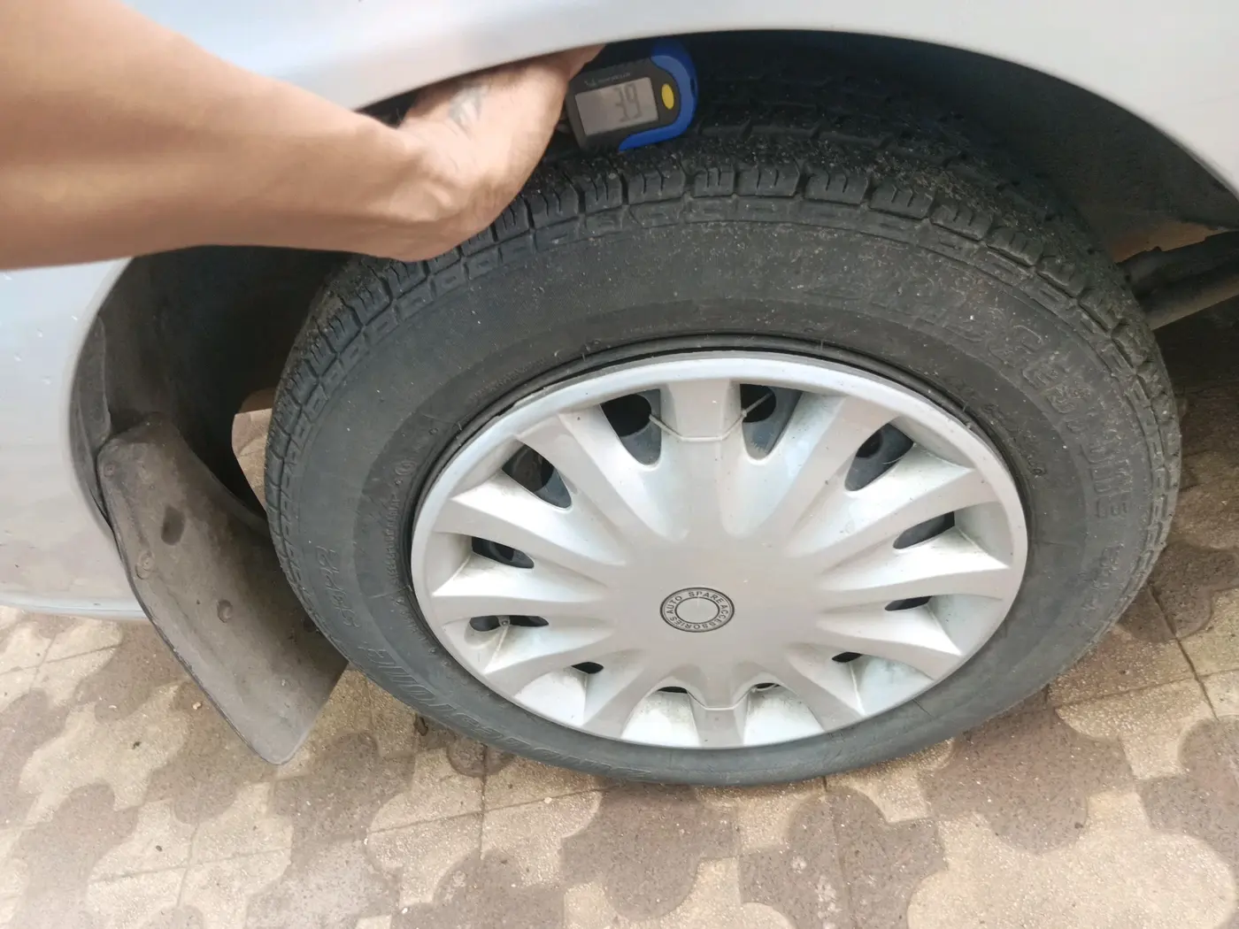 2016 Tata Indigo ECS LX CR4, Diesel, Manual, 38,964 km, tyre