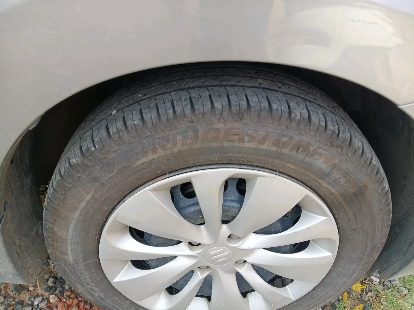 2016 Maruti Baleno DELTA CVT PETROL 1.2, Petrol, Automatic, 57,524 km, tyre