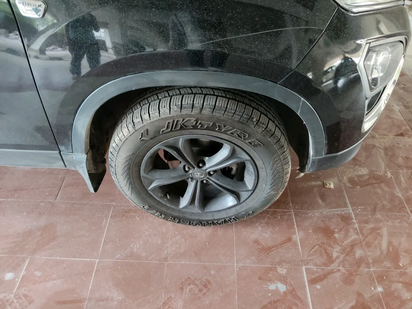 2019 Tata Harrier XZ 2.0L DARK EDITION, Diesel, Manual, 56,422 km, tyre
