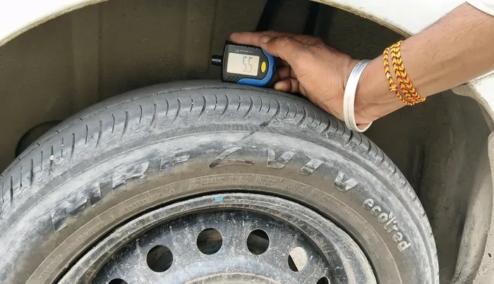 2021 Maruti Ertiga VXI CNG, CNG, Manual, 1,93,404 km, tyre