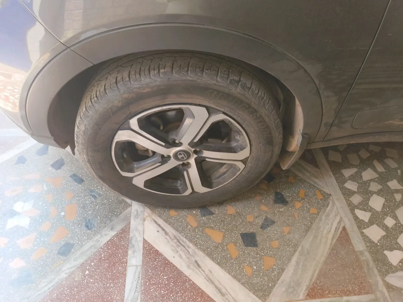 2021 Tata NEXON XZ PLUS PETROL SUNROOF, Petrol, Manual, 79,774 km, tyre