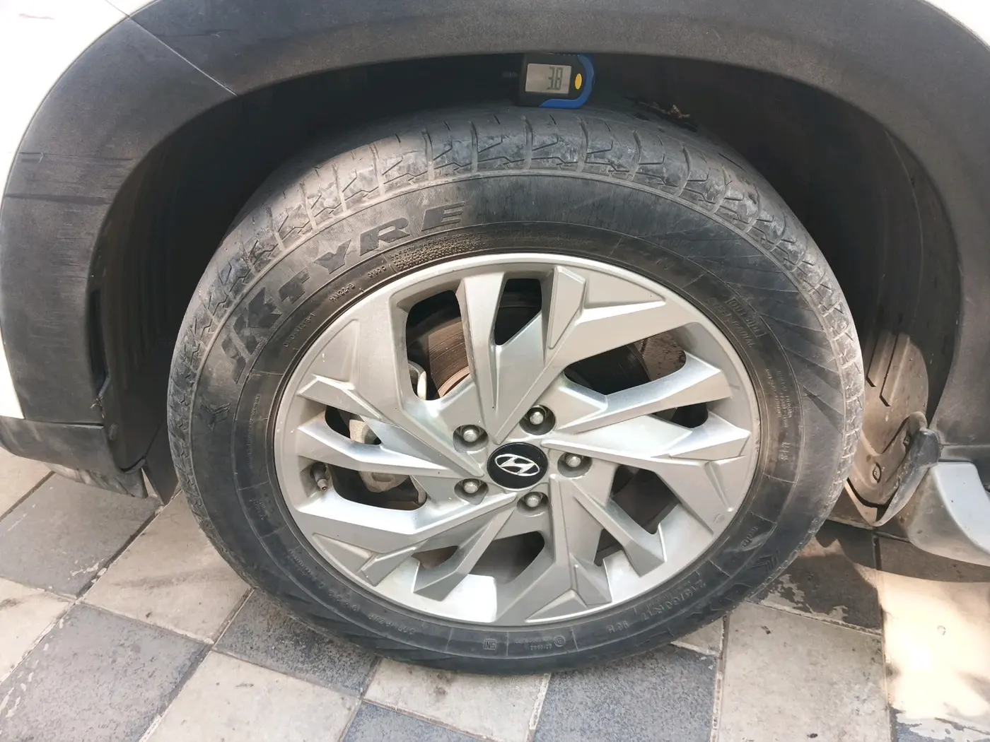 2022 Hyundai Creta SX IVT 1.5 PETROL, Petrol, Automatic, 46,233 km, tyre