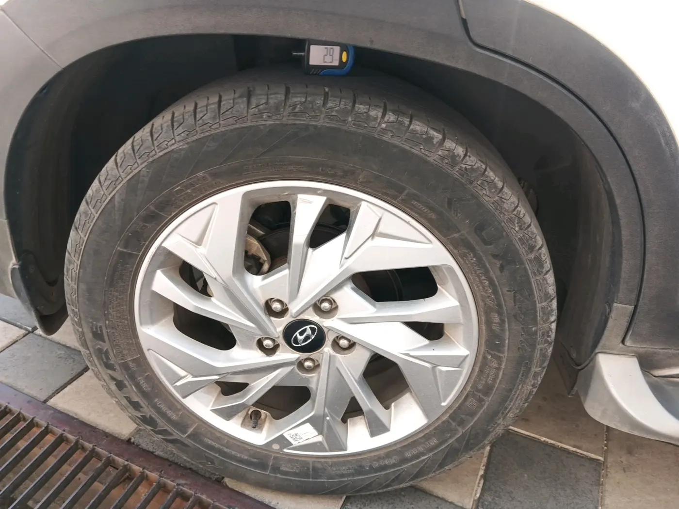 2022 Hyundai Creta SX IVT 1.5 PETROL, Petrol, Automatic, 46,233 km, tyre