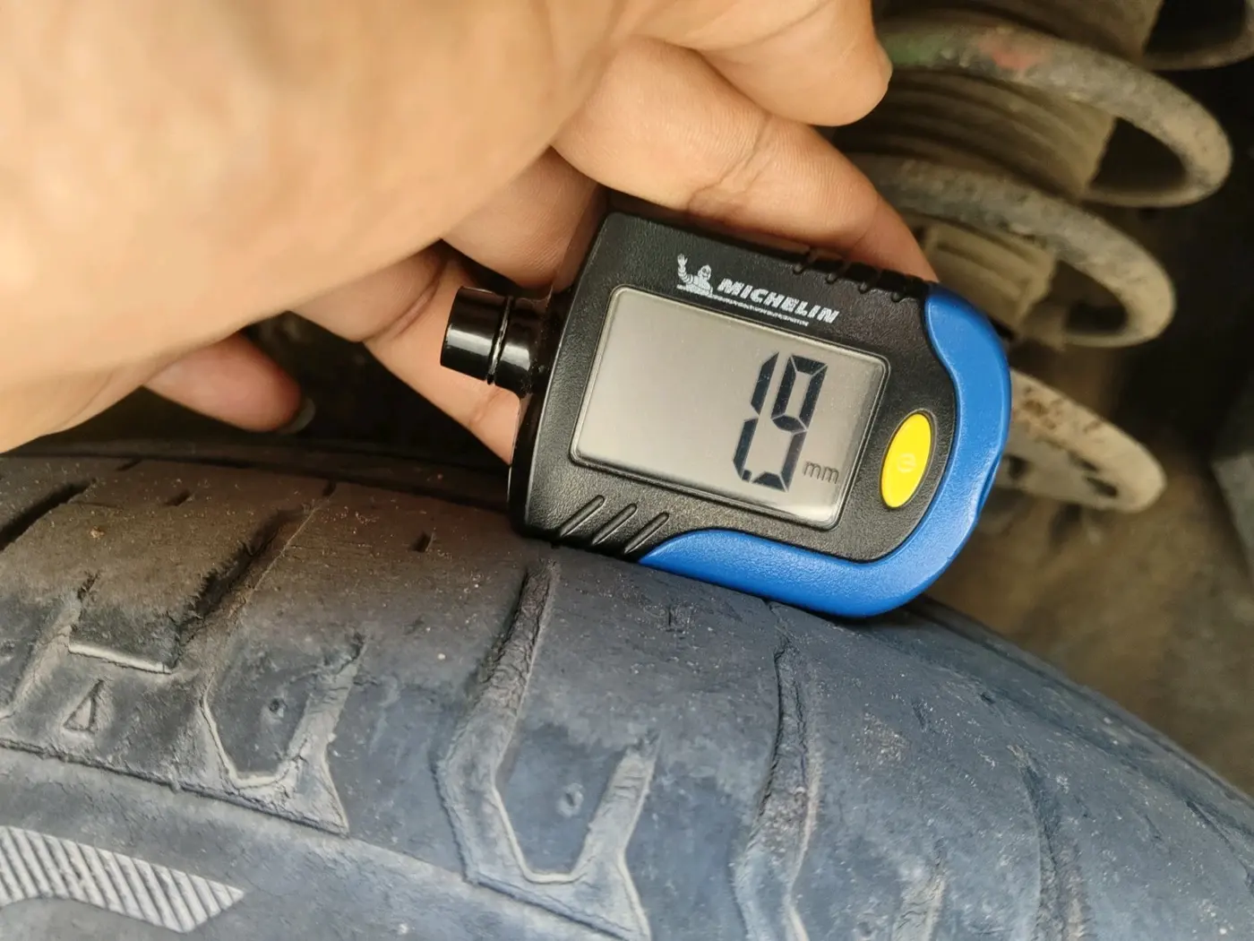 2019 Maruti XL6 ZETA MT, Petrol, Manual, 47,976 km, tyre