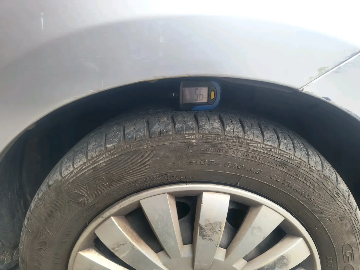 2015 Tata Zest XMS PETROL, Petrol, Manual, 61,090 km, tyre