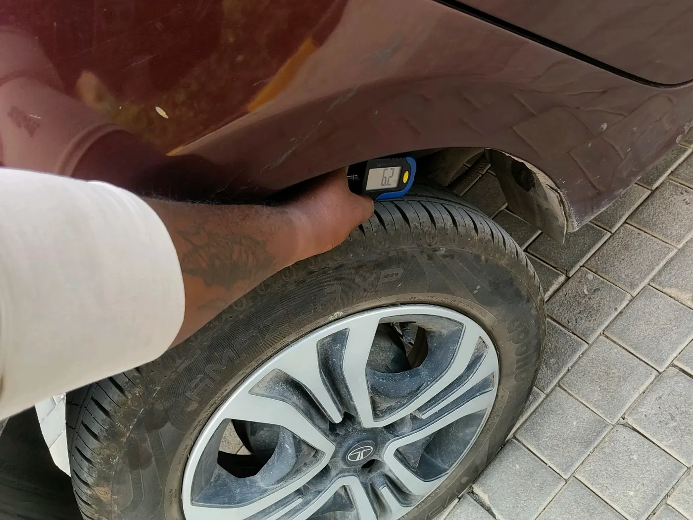2024 Tata TIGOR XZA Plus iCNG , CNG, Automatic, 32,921 km, tyre