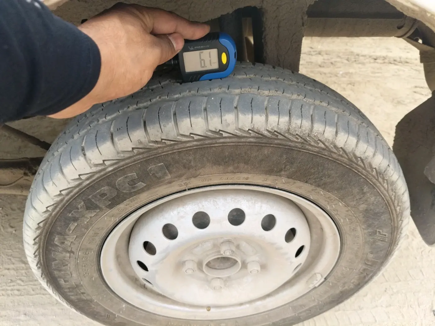 2019 Maruti Eeco 5 STR WITH A/C+HTR CNG, CNG, Manual, 89,140 km, tyre