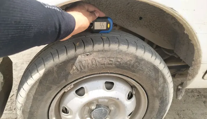 2019 Maruti Eeco 5 STR WITH A/C+HTR CNG, CNG, Manual, 89,140 km, tyre