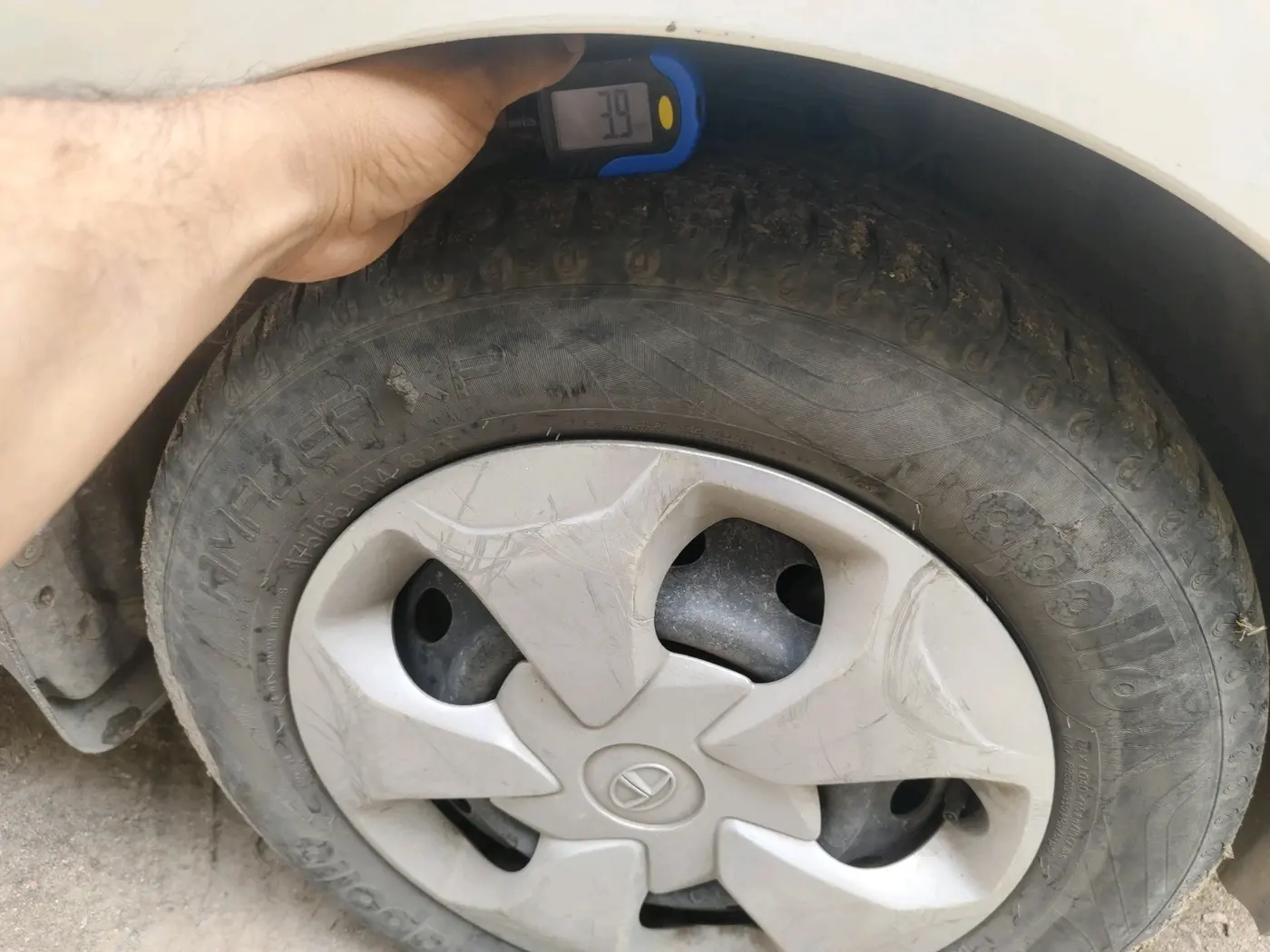 2022 Tata Tiago XT (O) PETROL, Petrol, Manual, 55,529 km, tyre