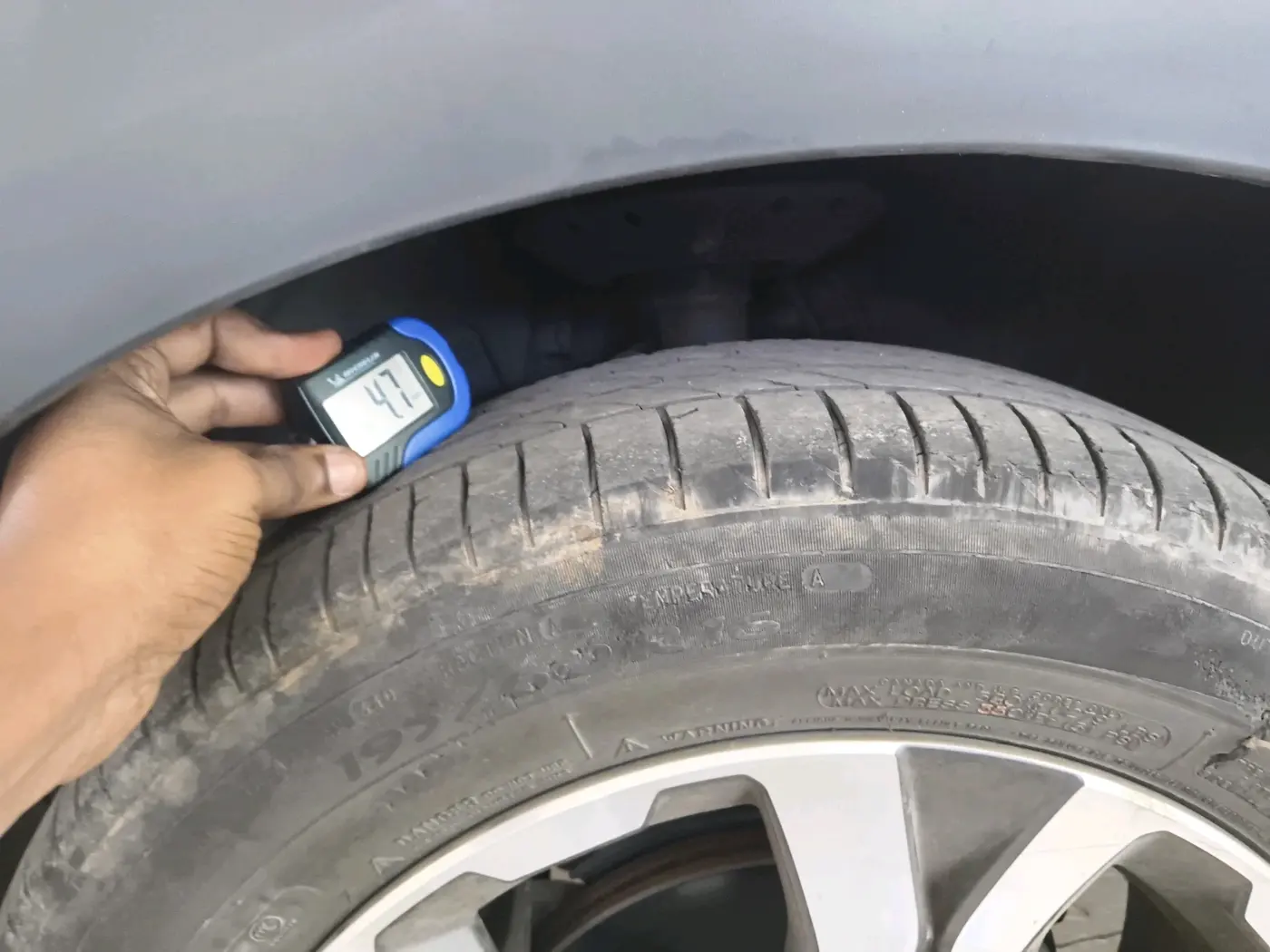 2019 Honda WR-V 1.2L I-VTEC VX MT, Petrol, Manual, 38,945 km, tyre