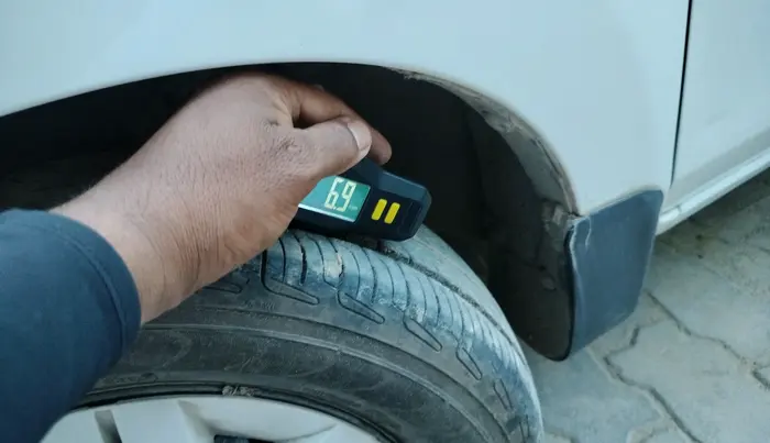 2019 Maruti Alto LXI, Petrol, Manual, 85,914 km, tyre