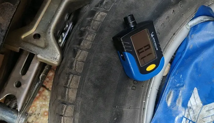 2021 Maruti Swift Dzire TOUR S-CNG, CNG, Manual, 53,254 km, tyre