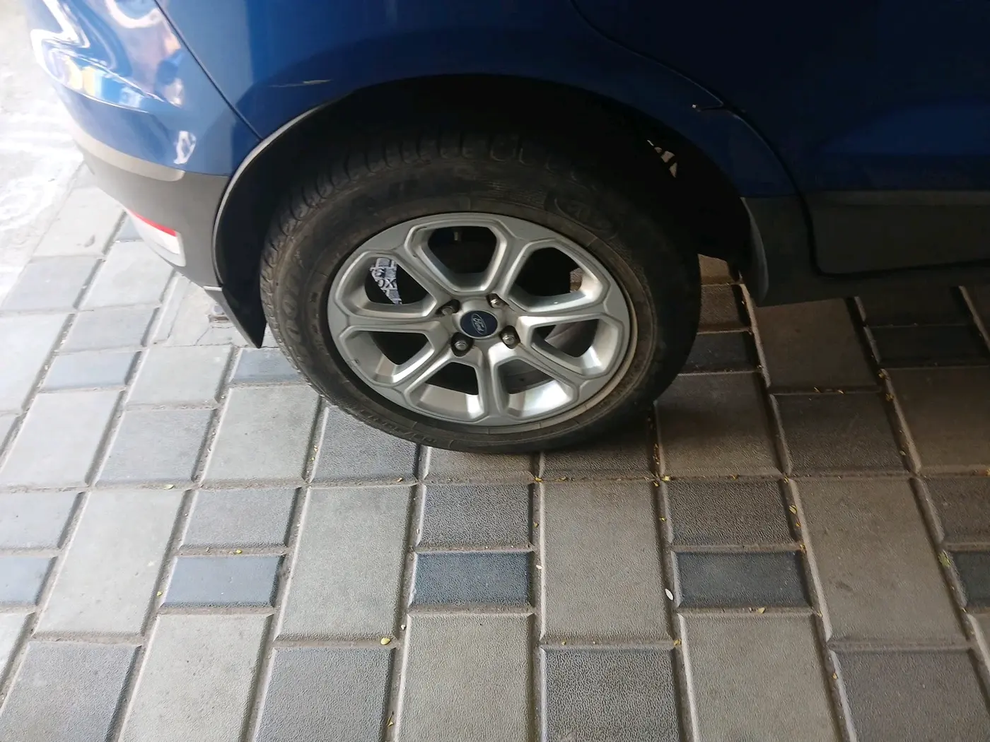 2018 Ford Ecosport TITANIUM + 1.5L PETROL AT, Petrol, Automatic, 37,931 km, tyre