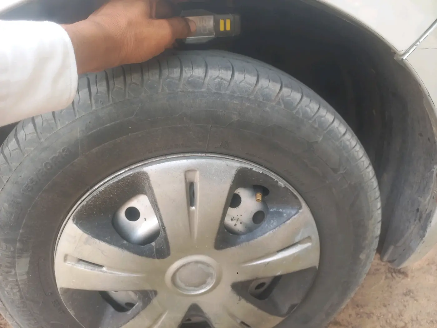 2021 Maruti New Wagon-R LXI CNG 1.0, CNG, Manual, 1,28,426 km, tyre