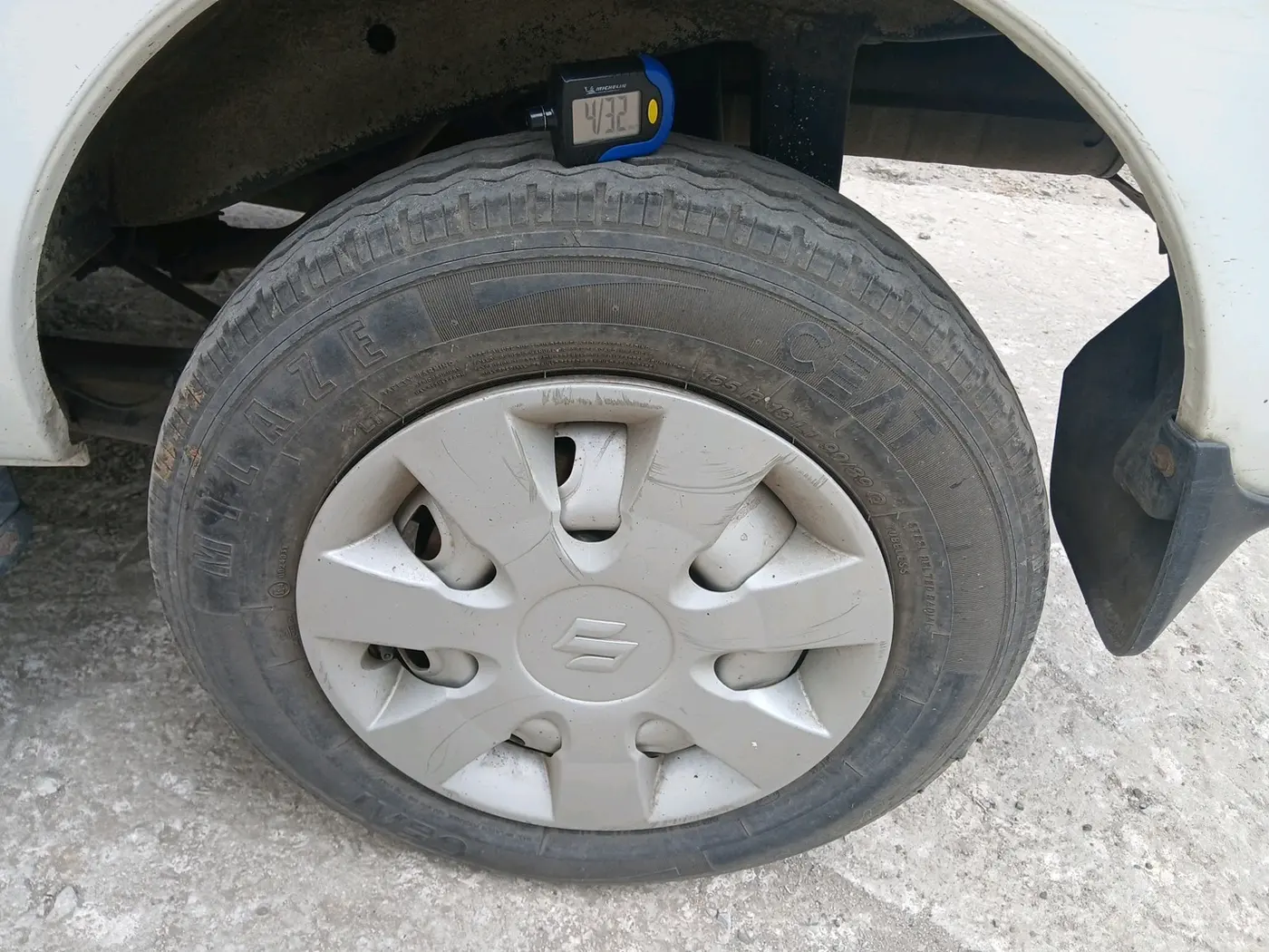2021 Maruti Eeco 5 STR WITH A/C+HTR, Petrol, Manual, 35,972 km, tyre