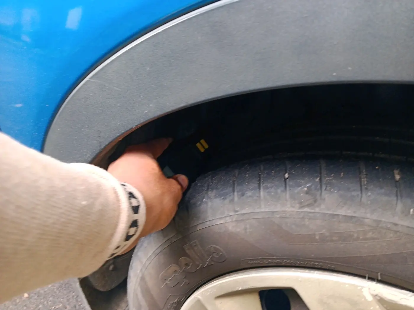 2018 Tata NEXON XM PETROL, Petrol, Manual, 2,11,975 km, tyre