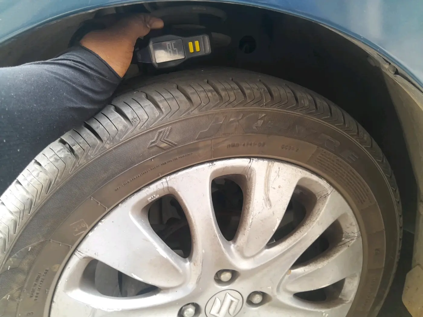 2018 Maruti Baleno ALPHA CVT PETROL 1.2, Petrol, Automatic, 73,492 km, tyre