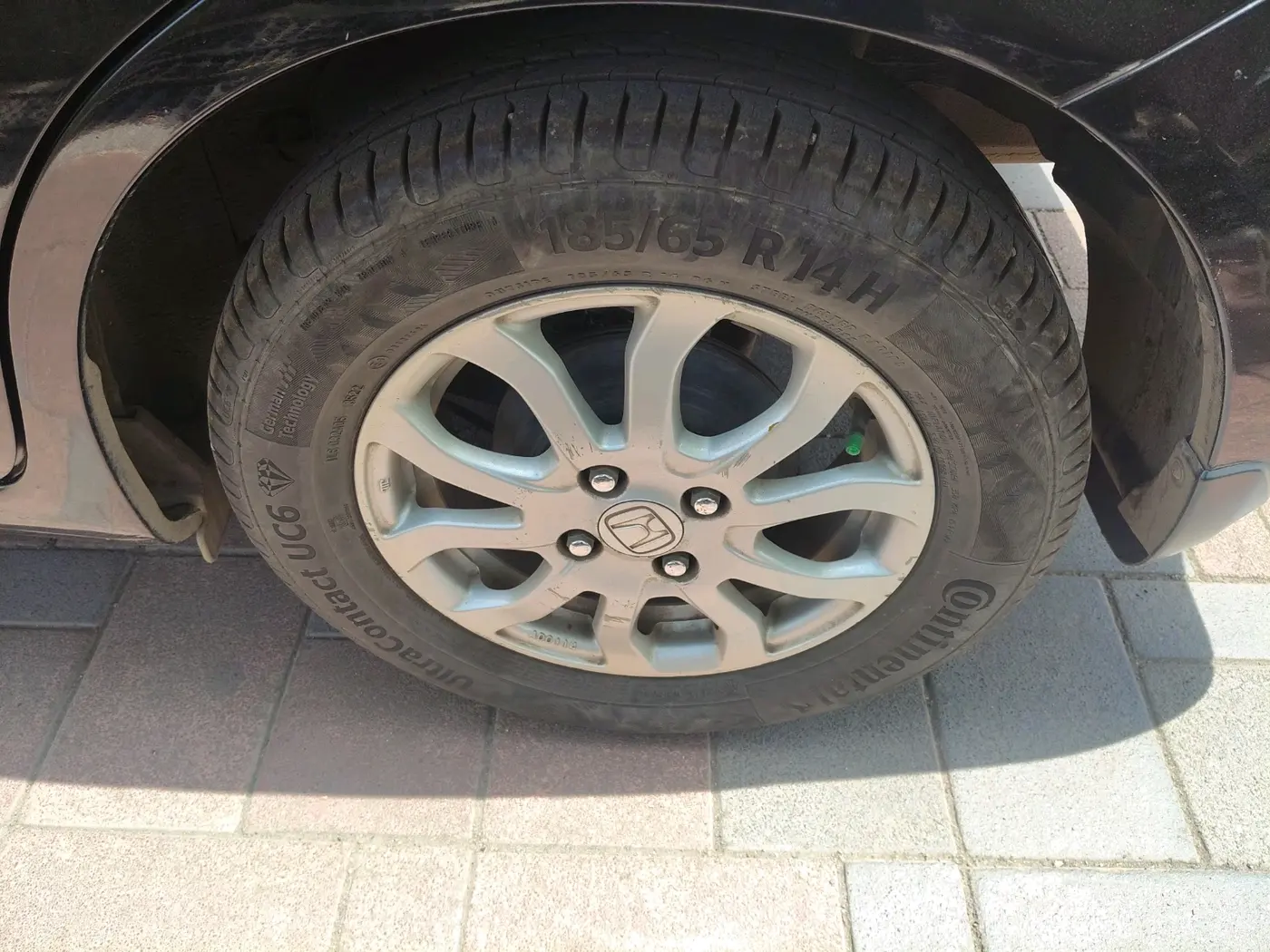 2014 Honda Amaze 1.2L I-VTEC VX AT, Petrol, Automatic, 86,568 km, tyre