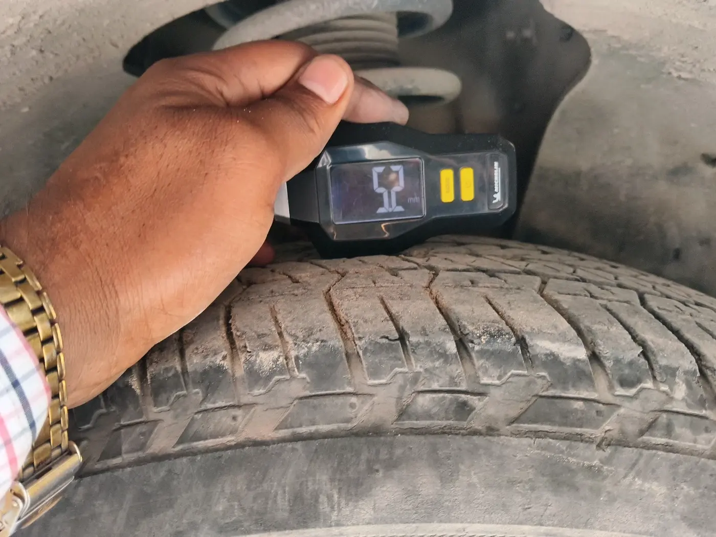 2018 Mahindra XUV500 W11, Diesel, Manual, 70,174 km, tyre