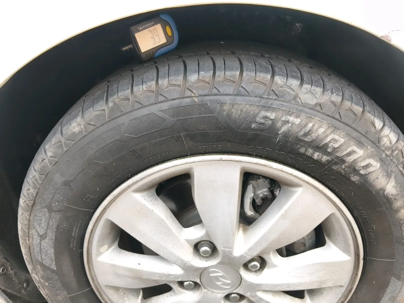 2013 Hyundai i20 SPORTZ 1.2, Petrol, Manual, 1,39,630 km, tyre