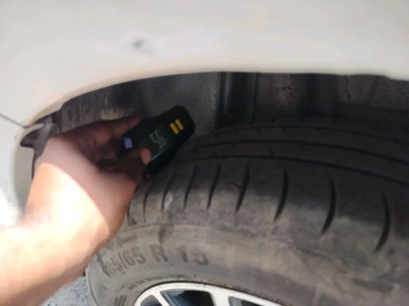 2023 Maruti Swift Dzire TOUR S-CNG (O), CNG, Manual, 1,09,006 km, tyre