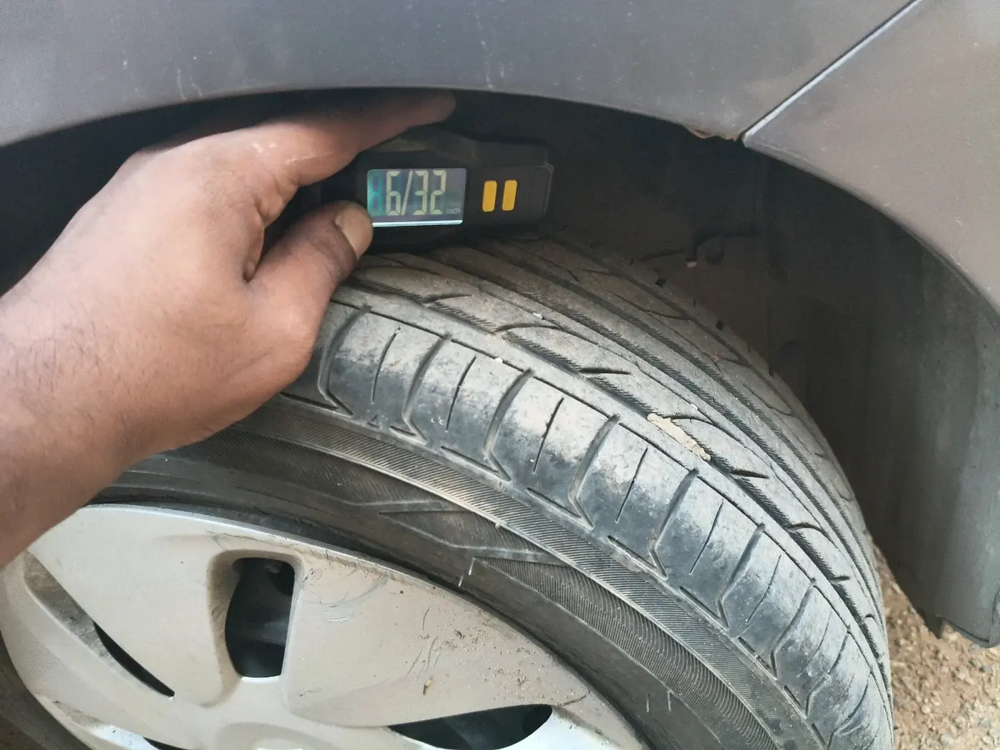 2014 Maruti Celerio VXI, Petrol, Manual, 1,04,407 km, tyre