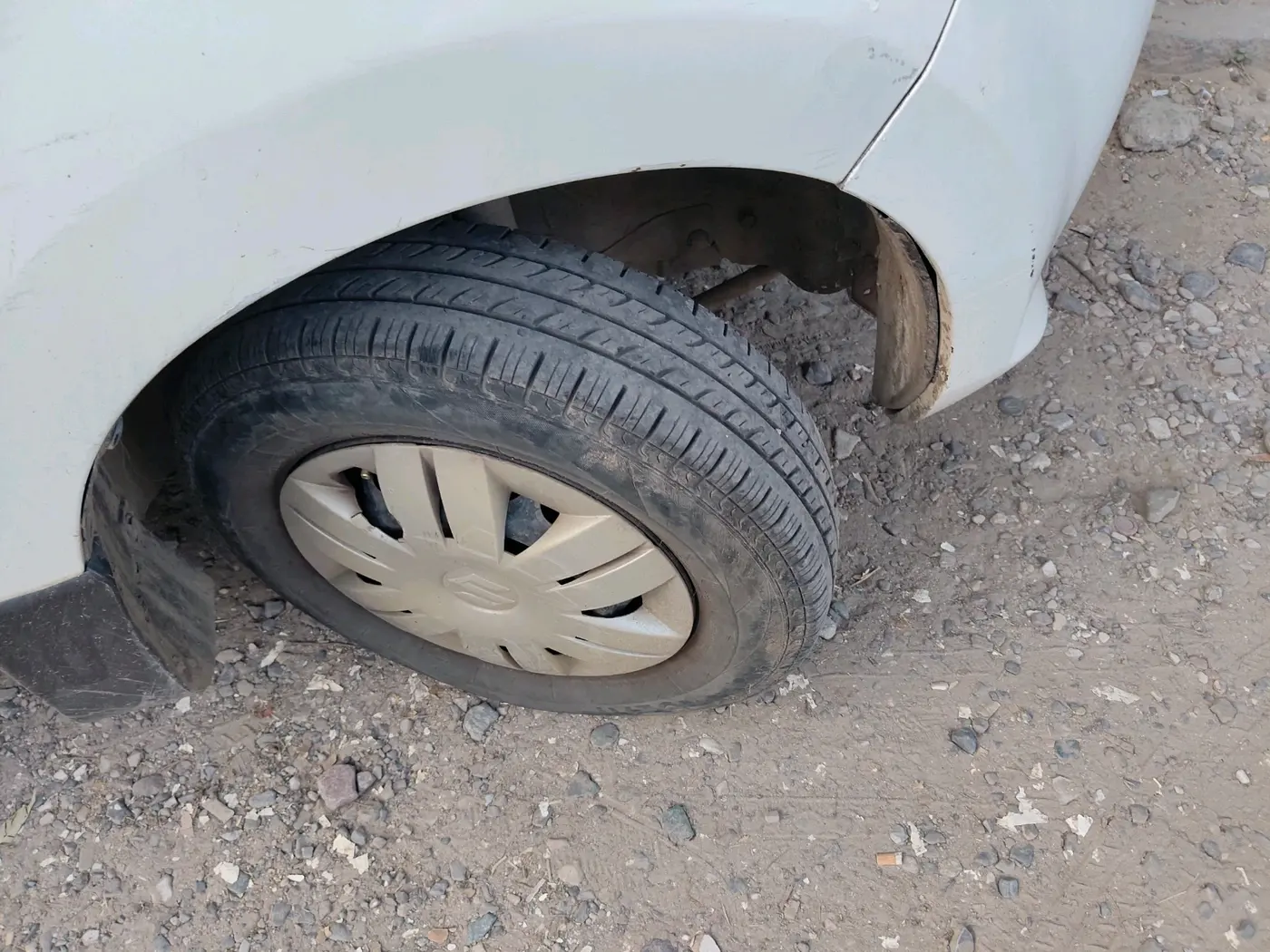2015 Maruti Alto 800 LXI CNG, CNG, Manual, 87,629 km, tyre