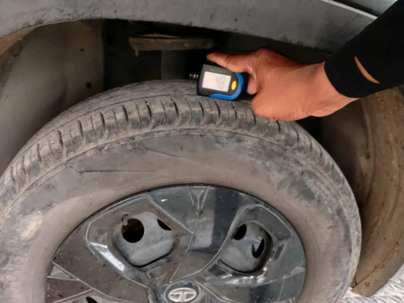 2022 Tata PUNCH ADVENTURE MT, Petrol, Manual, 47,933 km, tyre