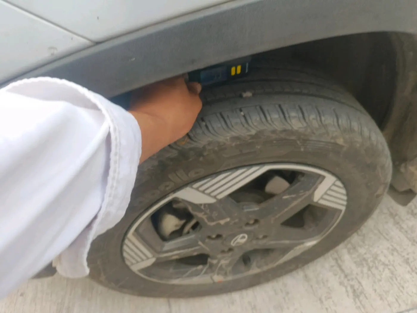 2024 Tata PUNCH EV EMPOWERED PLUS LONG RANGE 3.3, Electric, Automatic, 1,56,666 km, tyre