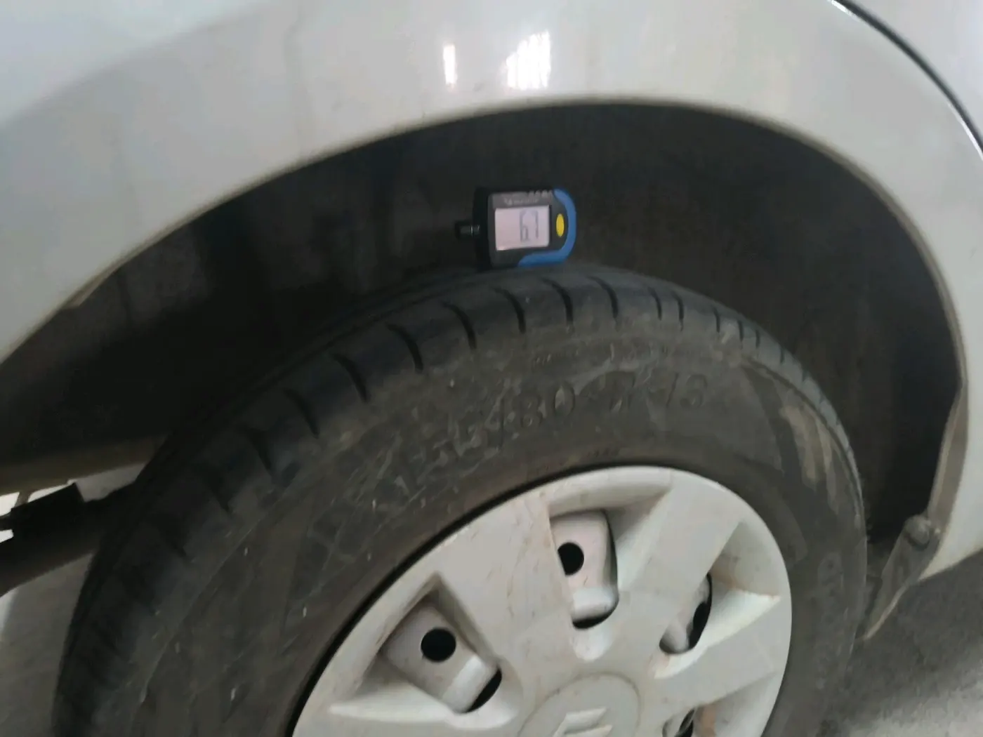 2020 Maruti New Wagon-R LXI CNG (O) 1.0, CNG, Manual, 1,95,363 km, tyre