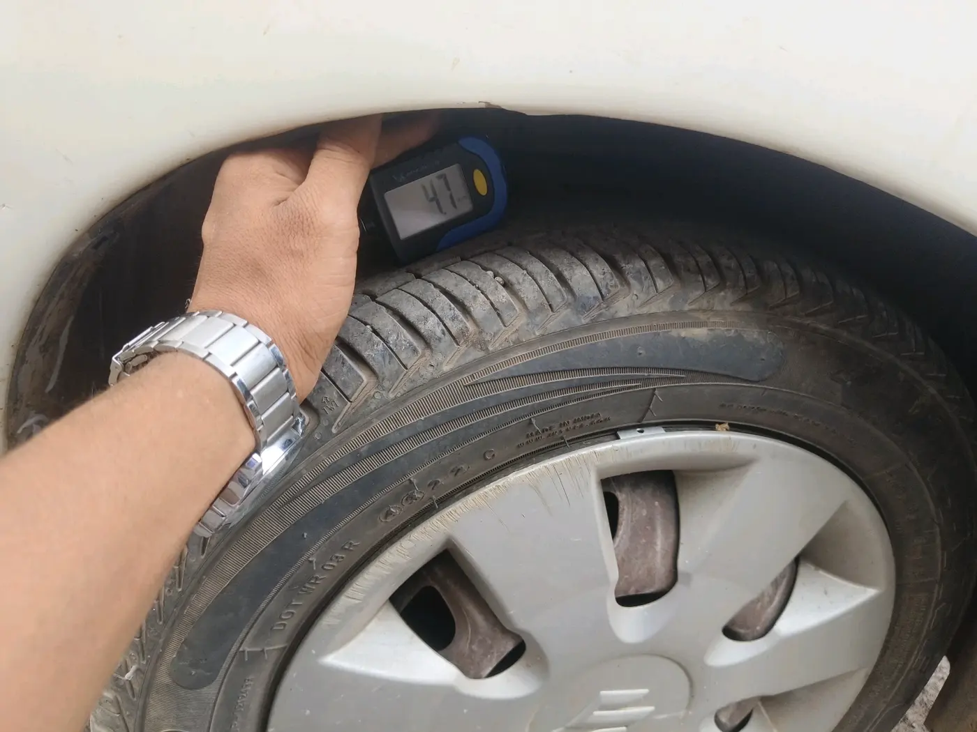 2016 Maruti Alto K10 VXI, Petrol, Manual, 63,308 km, tyre
