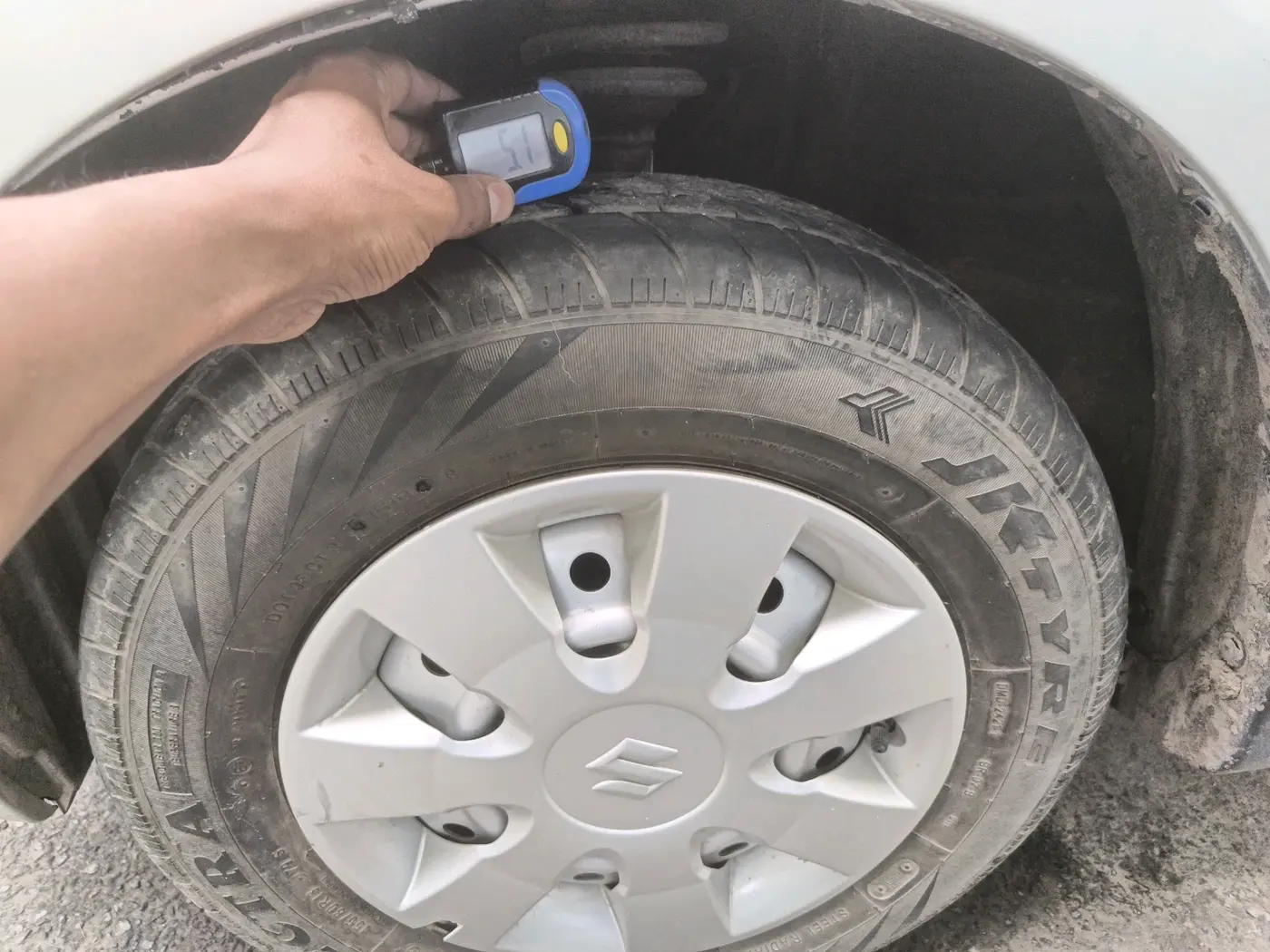 2019 Maruti New Wagon-R LXI 1.0, Petrol, Manual, 10,812 km, tyre