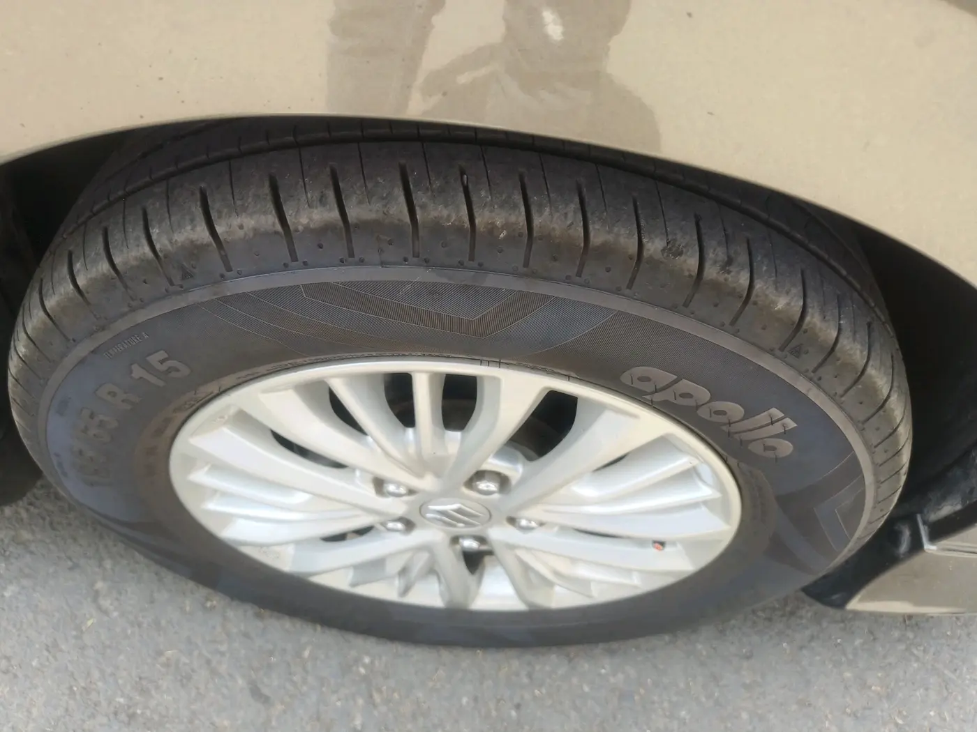 2019 Maruti Ertiga ZXI AT SHVS, Petrol, Automatic, 44,707 km, tyre