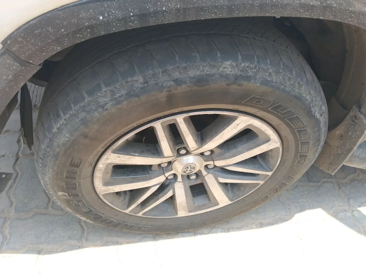2017 Toyota Fortuner 2.8 4X4 MT, Diesel, Manual, 1,35,286 km, tyre