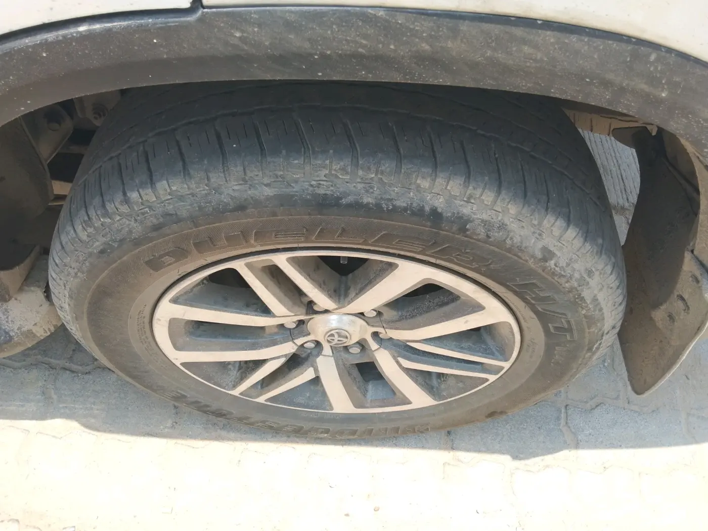 2017 Toyota Fortuner 2.8 4X4 MT, Diesel, Manual, 1,35,286 km, tyre