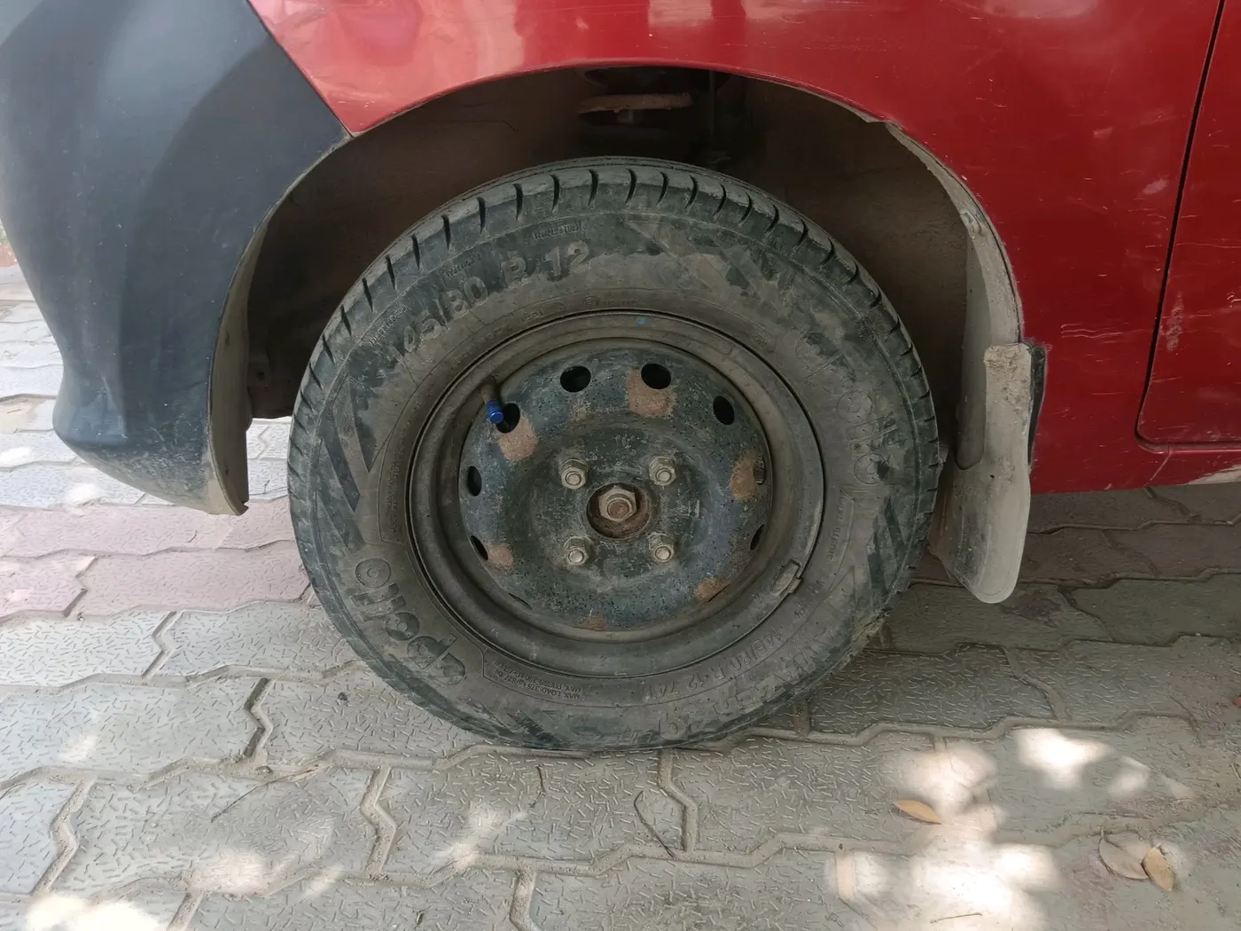 2013 Maruti Alto 800 LXI, Petrol, Manual, 83,250 km, tyre