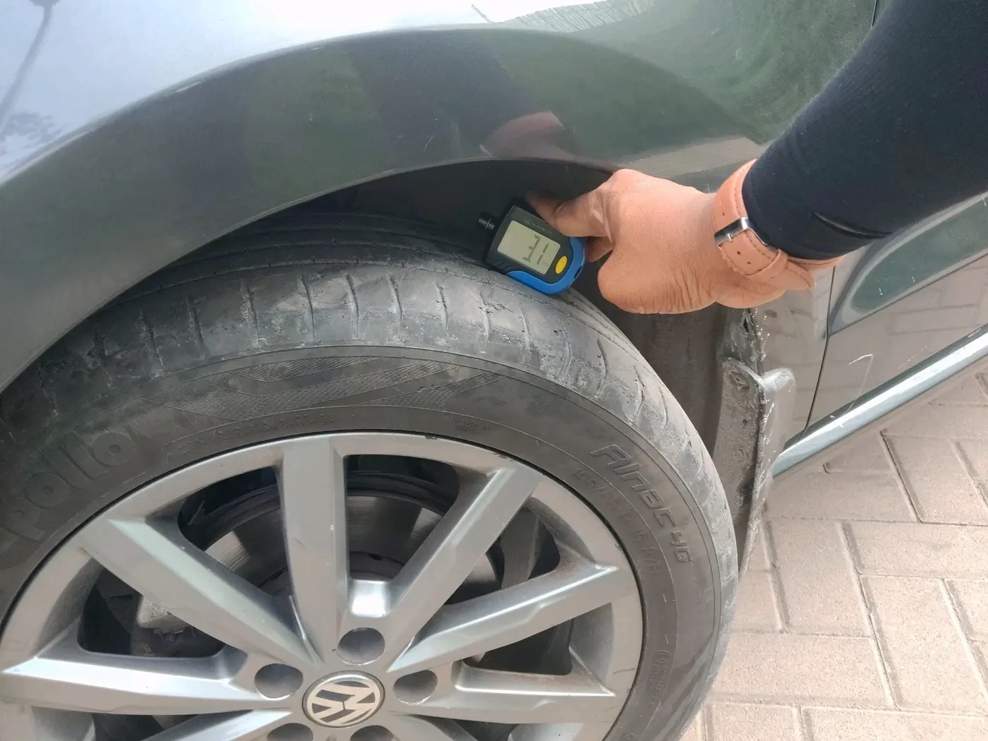 2019 Volkswagen Polo GT TSI AT, Petrol, Automatic, 39,624 km, tyre