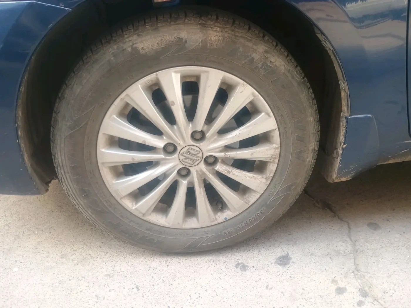 2018 Maruti Ciaz DELTA 1.5 SHVS MT PETROL, Petrol, Manual, 57,612 km, tyre